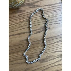 Vintage Hawaiian Shell Necklace Little Shell Long Necklace Beach Seashells